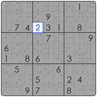 sudoku x wing explanation